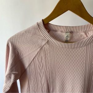 Lululemon Rest Less Pullover Blissful Pink